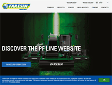 Tablet Screenshot of faresindustries.com